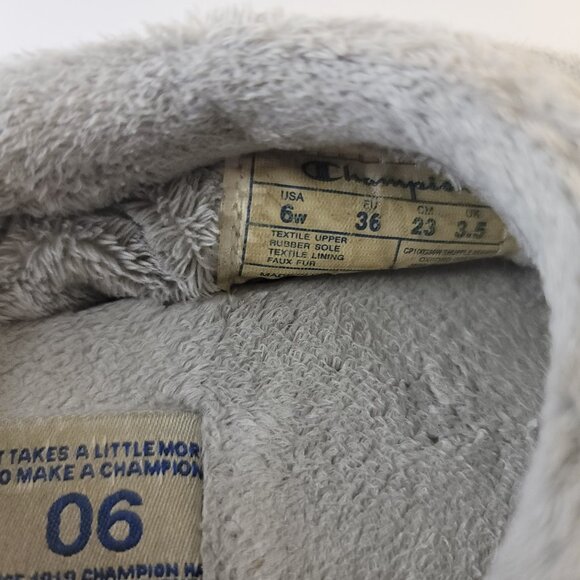 Champion Women's University Slippers Size 6 - Picture 5 of 8
